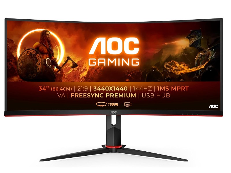 AOC CU34G2X monitor